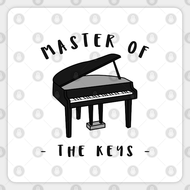 master of the keys Magnet by juinwonderland 41